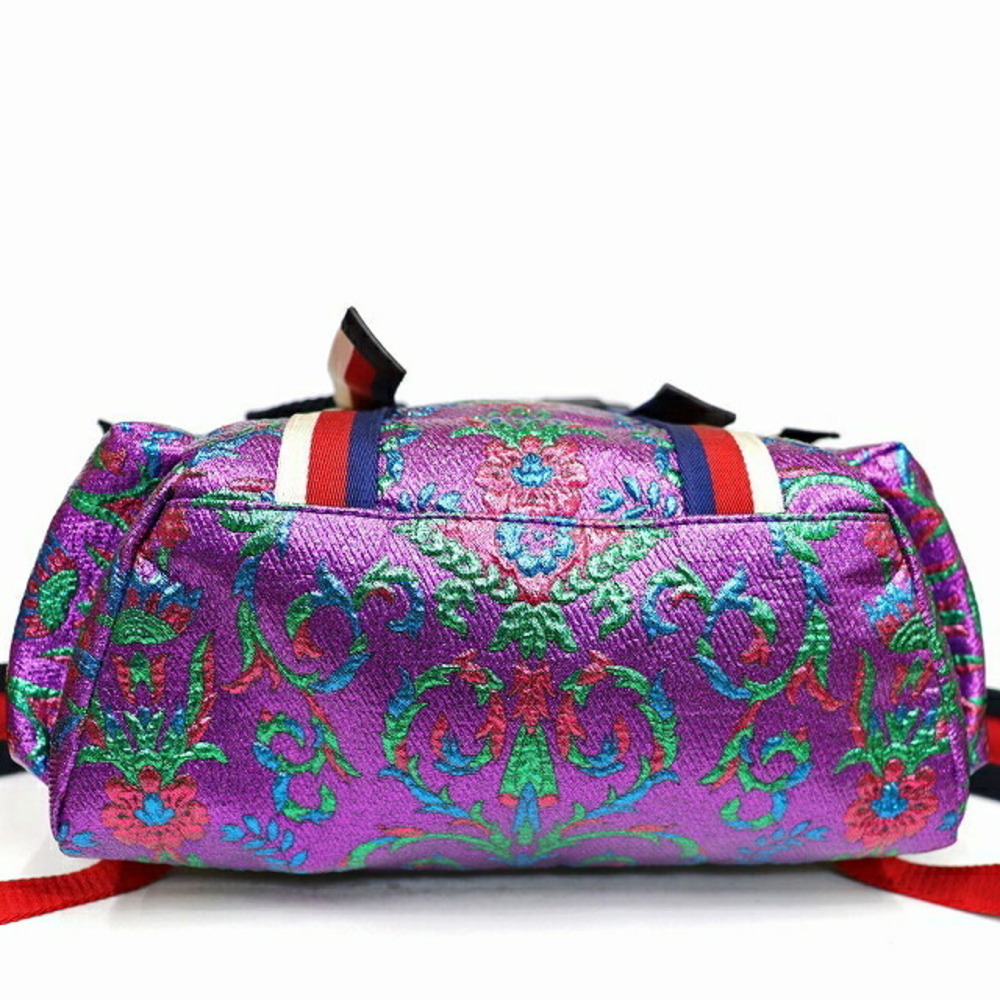 Gucci Backpack Bag Tiger Multicolor Tech Pack Pur… - image 1